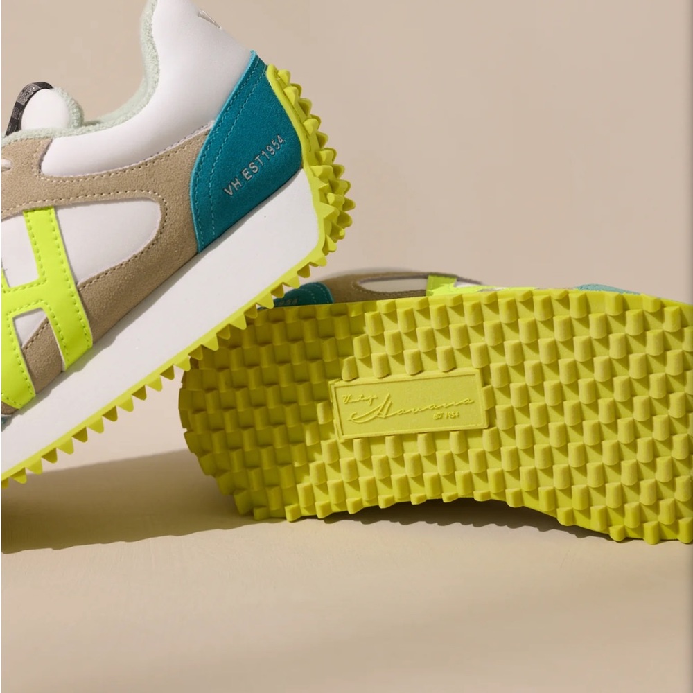 Vintage Havana EUC Colorful Sneakers with Neon Accents